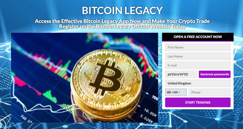 Bitcoin Legacy Erfahrungen - Homepage